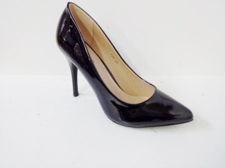 Pantofi dama negri, stiletto, toc de 9 cm,eleganti
