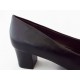 Pantofi dama negri cu toc de 5 cm, (PIAODU 87-35)