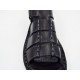 Sandale barbati piele negre Tudor, (RUSAY ION N-17)
