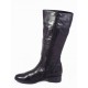 Cizme dama piele negre toc 3,5 cm Goya, (ROMA NEGRU CZ 449-3)