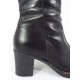 Cizme dama piele negre toc 6 cm Goya, (ROMA NEGRU CZ TOC 6)