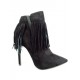 Ghete dama negre toc 11 cm Herra, (BOTINELLI HR 9613 STY BLACK SUEDE)