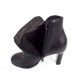 Ghete dama piele negre toc 9 cm Jenna, (ROMA GD 150-3 NEGRE)