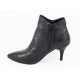 Ghete dama piele negre toc 7 cm Jenny, (ROMA GD 017 NEGRE)