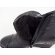 Ghete dama piele negre ortopedice toc 6 cm Retty, (ROMA GD XYZ102 NEGRE)