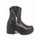 Ghete dama piele negre toc 7 cm Lorri, (ROMA GD XYZ 104 NEGRE)