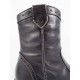 Ghete dama piele negre toc 7 cm Lorrya, (ROMA GD XYZ 105 BLANA NEGRE)