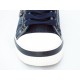 Tenesi dama albastri, material jeans, cu siret si  talpa comfortabila, (TENESI BLUG-70)