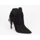 Ghete dama negre toc 11 cm Herra, (BOTINELLI HR 9613 STY BLACK SUEDE)