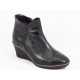 Ghete dama piele negre ortopedice toc 6 cm Retty, (ROMA GD XYZ102 NEGRE)