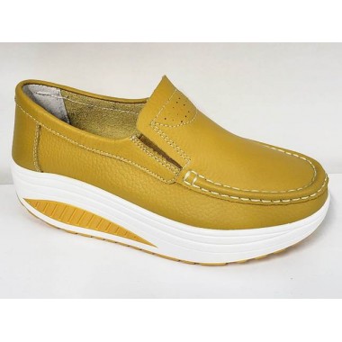 Pantofi dama piele galbeni Victoria3