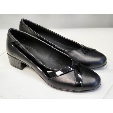 Pantofi dama piele negri Lidia